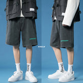 Men Jeans Shorts Loose Casual Shorts